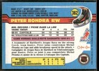 1991-92 O-pee-chee Peter Bondra Auto Washington Capitals  362