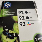 Genuine New Hp 92 93 Ink Cartridge 2-pack Black   Color