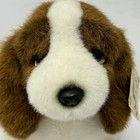 Russ Biscuits Basset Hound Plush Dog Stuffed Animal 11  W tag Vintage