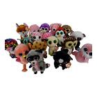 Lot 18 Ty Beanie Boo s Beanbag Animals Sammy Owl Flora Skunk Dotty Gilda Tusk