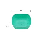 24-piece Plastic Kids Dinnerware Set With 4 Trays  Bowls  Plates  Cups    Green