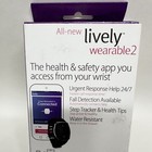 Lively - Lively Wearable2 Mobile Medical Alert Plus Step Tracker  Black New