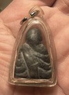 Vintage Thai Buddhist Monk Figurine Amulet