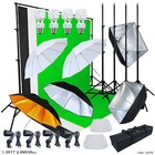 Linco Lincostore Studio Lighting 3 Color Photography Backdrop Stand Kit Lk376