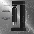 Fizzit    Sp  rkl   Sparkling Water Maker Stainless Steel Bottles  50  Off Ends Toda