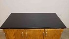 Kewaunee Rolling Wood Lab Storage Cabinet Chem Resistant Top 52x24x36  sku 
