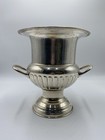 Silver Plated Champagne Ice Bucket Vase Vintage