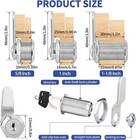 2 5 10 Pcs 5 8   1   1  1 8  Cabinet Rv Cam Locks Keyed Alike Secure Drawer File