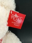 Russ White Teddy Bear W  Red Ribbon New W tags