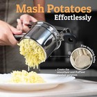 Majador De Papa Potato Masher Aplastador Frijoles Platano Aplastadora Inoxidable