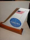 Pan American Pan Am Airline Model Wood Tail  Airplane Pilot Desk Or Bookcase New