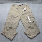 Nwt Tru-spec 1060046 Mens 36x30 Khaki Rip-stop 24-7 Series Tactical Cargo Pants