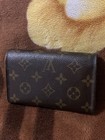 Authentic Louis Vuitton Monogram Porte Monnaie Billets Tresor Bifold Wallet 