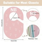 Baby Closet Dividers For Nursery Organizing Clothes  8 Sizes Newborn To 12 