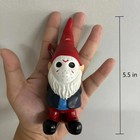 Garden Gnome Statue Decoration Garden Decor Horror Gnomes Boo Basket
