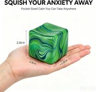 Fidget Toy Stress Cube Orange 2 2 Inch Squishy Squeeze Sensory Ball