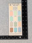 Vintage Patterson-sargent Co Bps Flatlux One Coat Wall Paint Sample Brochure