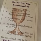 Portable Christian Communion Set With Carrying Case And Instructions