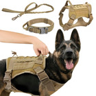 Tactical Dog Vest Us Working Dog Military Harness With Handle No-pull Large