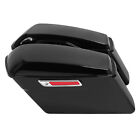 Vivid Black Hard Saddlebags Saddle Bag For Harley Electra Road King Glide 94-13