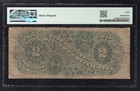 Fr  242 1886  2 Two Dollars    hancock    Silver Certificate Note Pmg Very Good-8