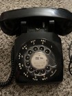 Vintage Rotary Dial Desk Telephone Western Electric bell System Black Cd 500
