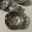 2003 Arthur Court Cast Aluminum Grape Vine Bowl 4   W handle Set Of 3