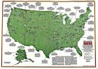     1977-7 July Wild   Scenic U s  Rivers National Geographic Map Guide - A1