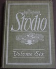 Rare Antique Old Book International Studio 1899 Art Nouveau French Medals        