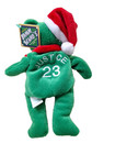 Salvino s Bamm Beano s David Justice  23 Green Christmas Beanie Plush Bear