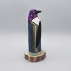 Navajo Folk Art-crow Lady  By Ray   Orleen Lansing-native American