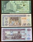 Lot Of 3 Guatemala 1  5  10 Quetzales 2022-24 Unc World Paper Foreign Currency