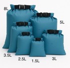 Ultralightweight Hiking Bundle 750ml Pot  Long Spork  6pc Dry Bag   Seat Pad