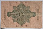 1910 Germany Authentic 50 Mark Banknote  free Shipping 
