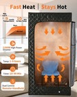 1200w Portable Steam Sauna Tent Full Body Personal Home Spa Therapy 3l Remote