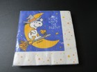 Vtg Hallmark Halloween Snoopy Witch Napkins Woodstock Nip Nos 16 Pack 13 Inch