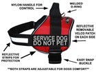 Doggie Stylz Service Dog Do Not Pet Harness Vest Nylon 2 Removable Patches Usa