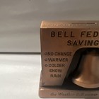Vintage Bell Federal Savings - The Weather Bell Corner - Coin Bank
