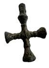 Byzantine Cross Pendant  Bronze  7th - 13th Century Ad     55