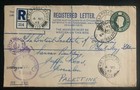 1943 British Army Post Office Censored Cover To Jerusalem Palestine