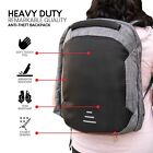 Backpack Travel Laptop Waterproof School Combination Lock Anti Theft