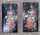 New Papyrus Christmas Cards In Wrapper W envelope  lot Of Two 