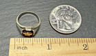 Vintage Oes Order Of The Eastern Star Sterling Silver Ring Size 4 5 P186
