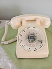 Vintage 1970s Stromberg Carlson Rotary Dial Ivory Desk Telephone