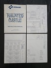 Haunted Castle Konami Instruction Manual Schematics Arcade Castlevania Original