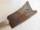 Old Vintage Hand Forged Knife Machete Hatchet Primitive Unique Meat Clever Chef