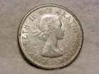 1958 Canada 50 Cents  800 Silver Coin