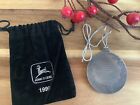 1999 John Deere Pewter Christmas Tree Ornament Collectible  4 In Series New