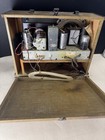 Vintage 1930 s-40 s Crosley American Broadcast Suitcase Tube Radio   For Restore