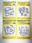 New Sealed Unused Lot Of 14 Aunt Marthas Hot Iron Transfers Embroidery